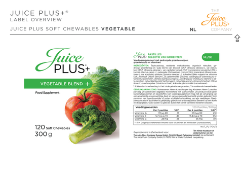 Fruit & Vegetable Blend Chewables